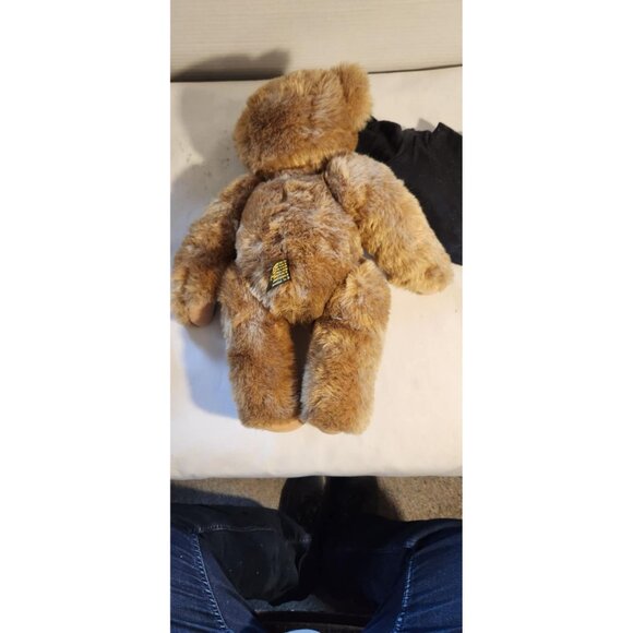 Vermont Teddy Bear Love Bandit Plush 10" Jointed Poseable Wearing Mask & Shirt V - Picture 7 of 8